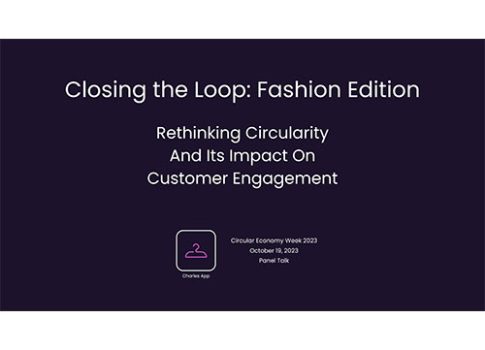 Closing the loop: Fashion Edition