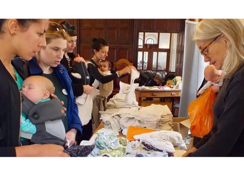 Reusable nappy give and take