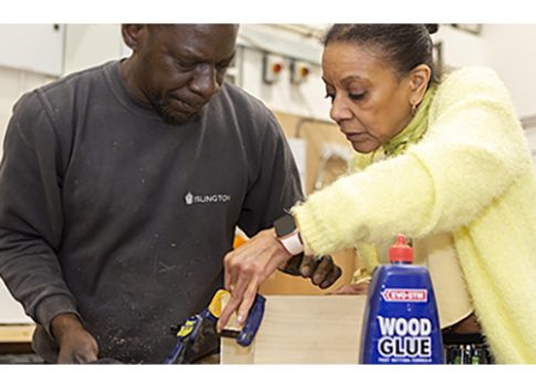 Furniture upcycling and repair workshop