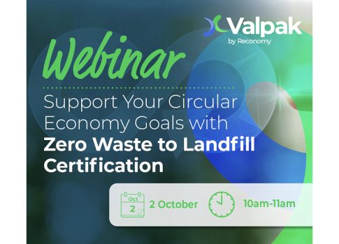 Support your circular economy goals with zero waste to landfill certification