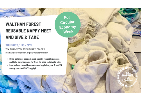 Reusable nappy meet, give and take